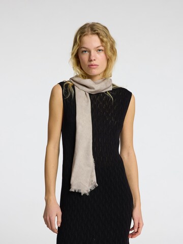 SELECTED FEMME Sjaal in Grijs: voorkant