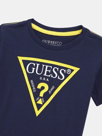 GUESS T-Shirt in Blau