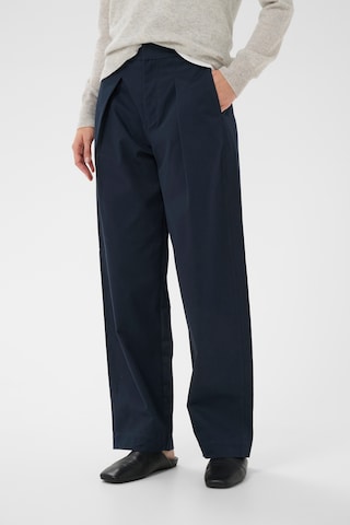 InWear Wide leg Broek in Blauw