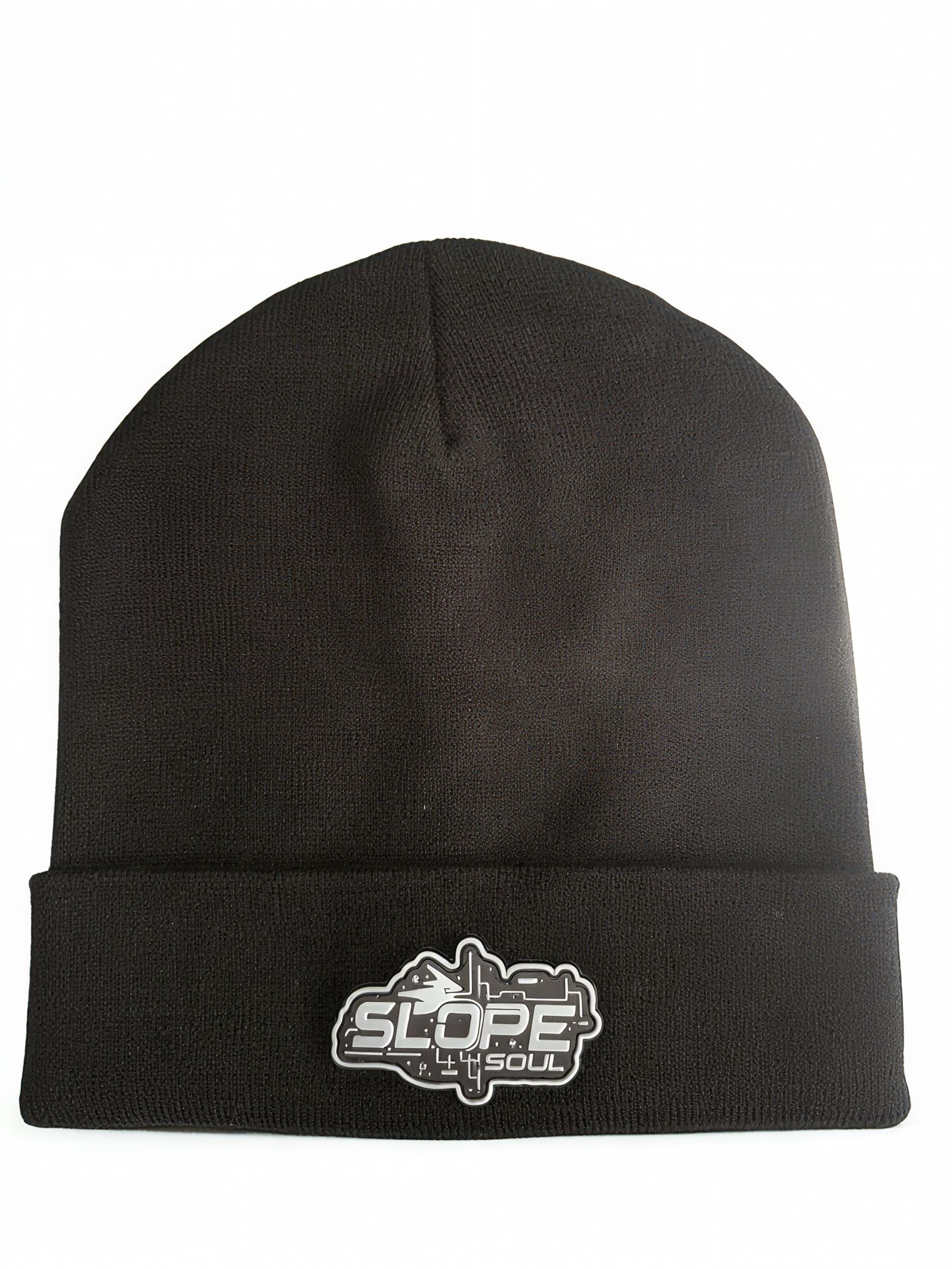 Casquette de sport Slope Soul en noir : devant
