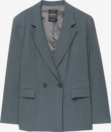 Blazer Pull&Bear en bleu : devant