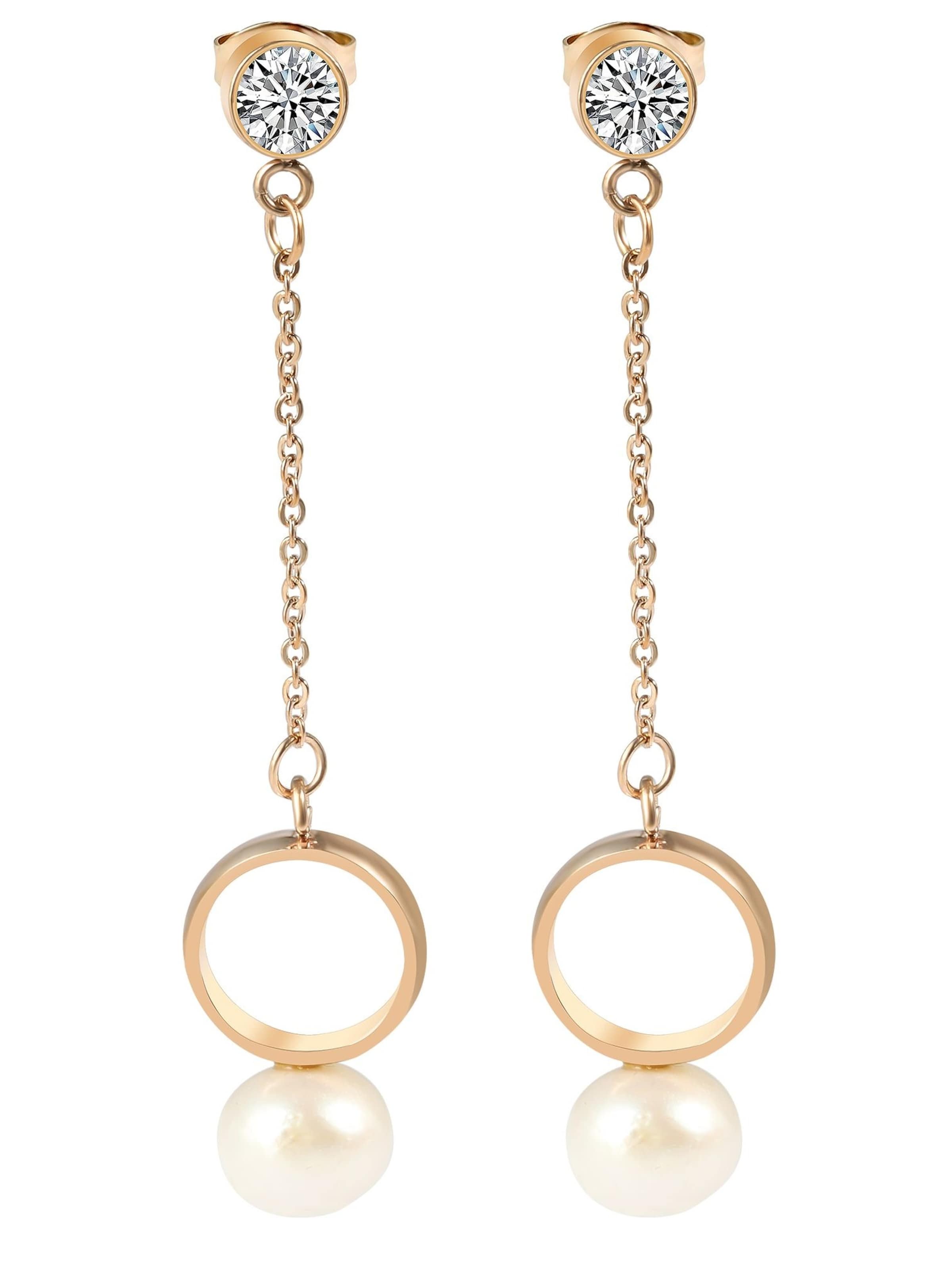 Akzent Earrings 'Chessie, langlebig' in Gold