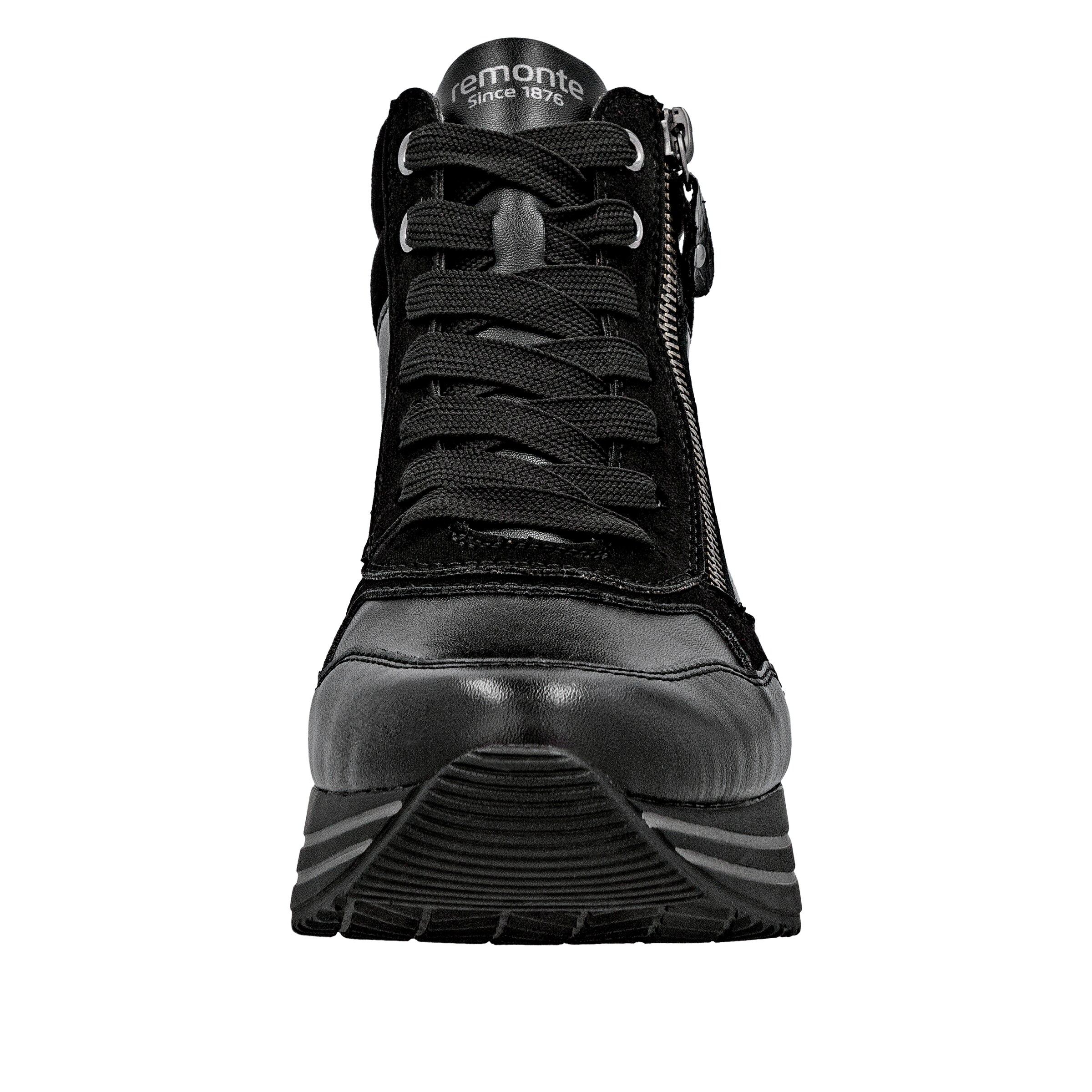 REMONTE High-Top Sneakers in Black