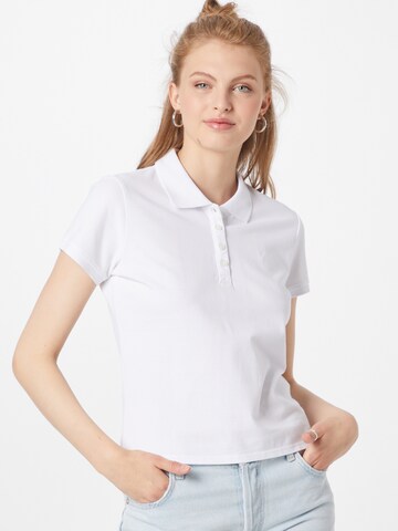 GUESS - Camisa em branco: frente