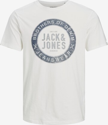 JACK & JONES - Camiseta en blanco: frente