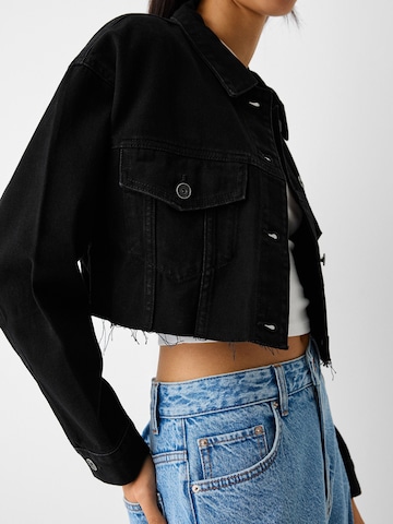 Bershka Between-Season Jacket in Black