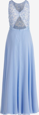 Vera Mont Evening Dress in Blue: front