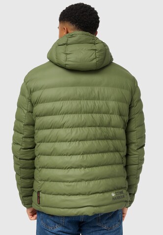 STONE HARBOUR Zimska jakna 'Zaharoo' | zelena barva