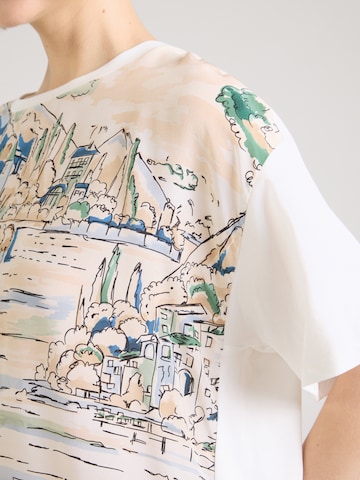 Weekend Max Mara T-shirt 'TERZO' i vit
