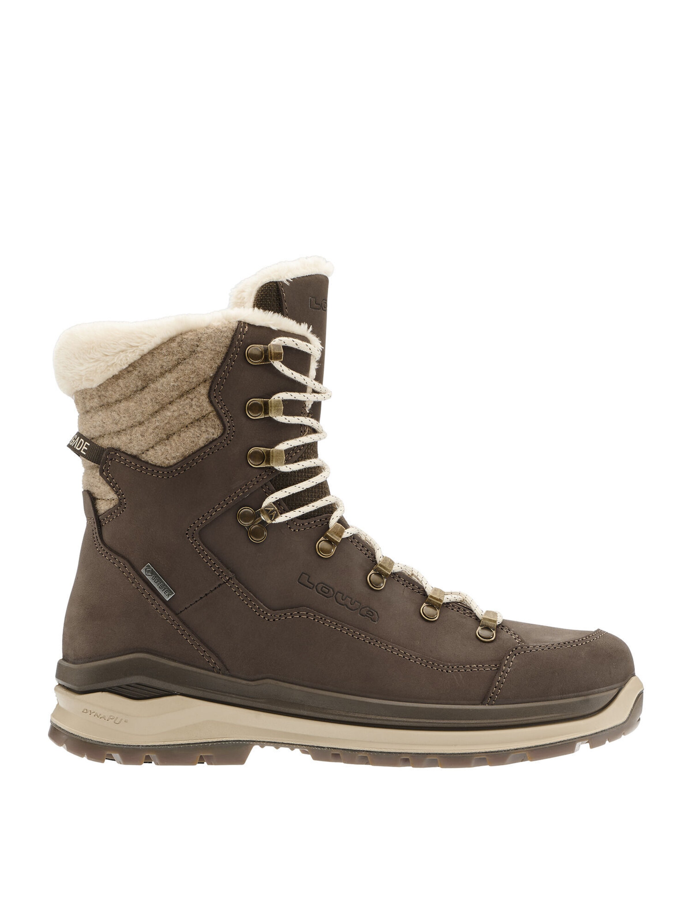 LOWA Winterstiefel 'RENEGADE EVO ICE 2 GTX Ws' in Braun: Vorderseite