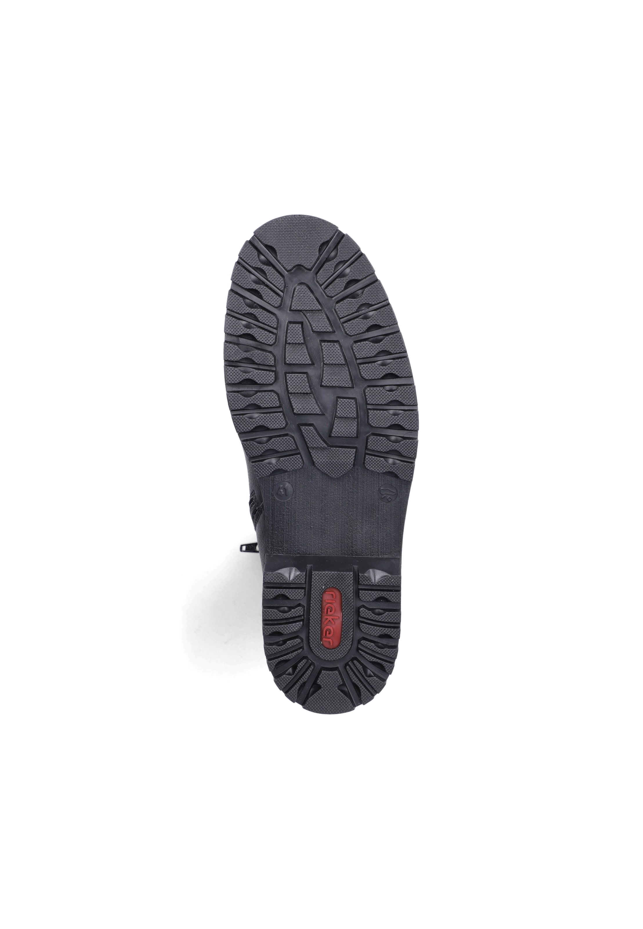 Bottines à lacets Rieker en noir
