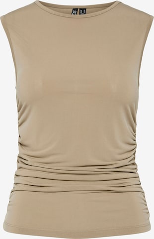 PIECES Top 'PCMADISON' in Beige: front