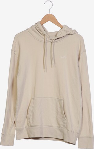 HOLLISTER Sweatshirt & Zip-Up Hoodie in M in Beige: front