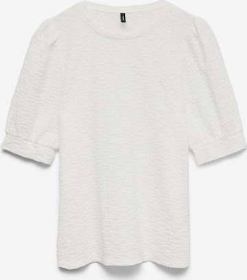 VERO MODA Shirt 'VMFlower' in White: front
