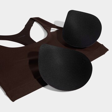 ADIDAS PERFORMANCE Bralette Sports Bra in Brown