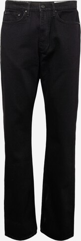 rag & bone - regular Vaquero 'AUTHENTIC RIGID' en negro: frente