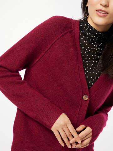 ESPRIT Knit cardigan in Red