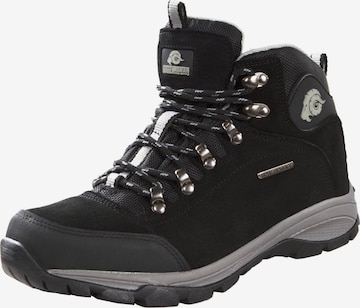 Guggen Mountain Lace-up boot 'M014' in Black: front
