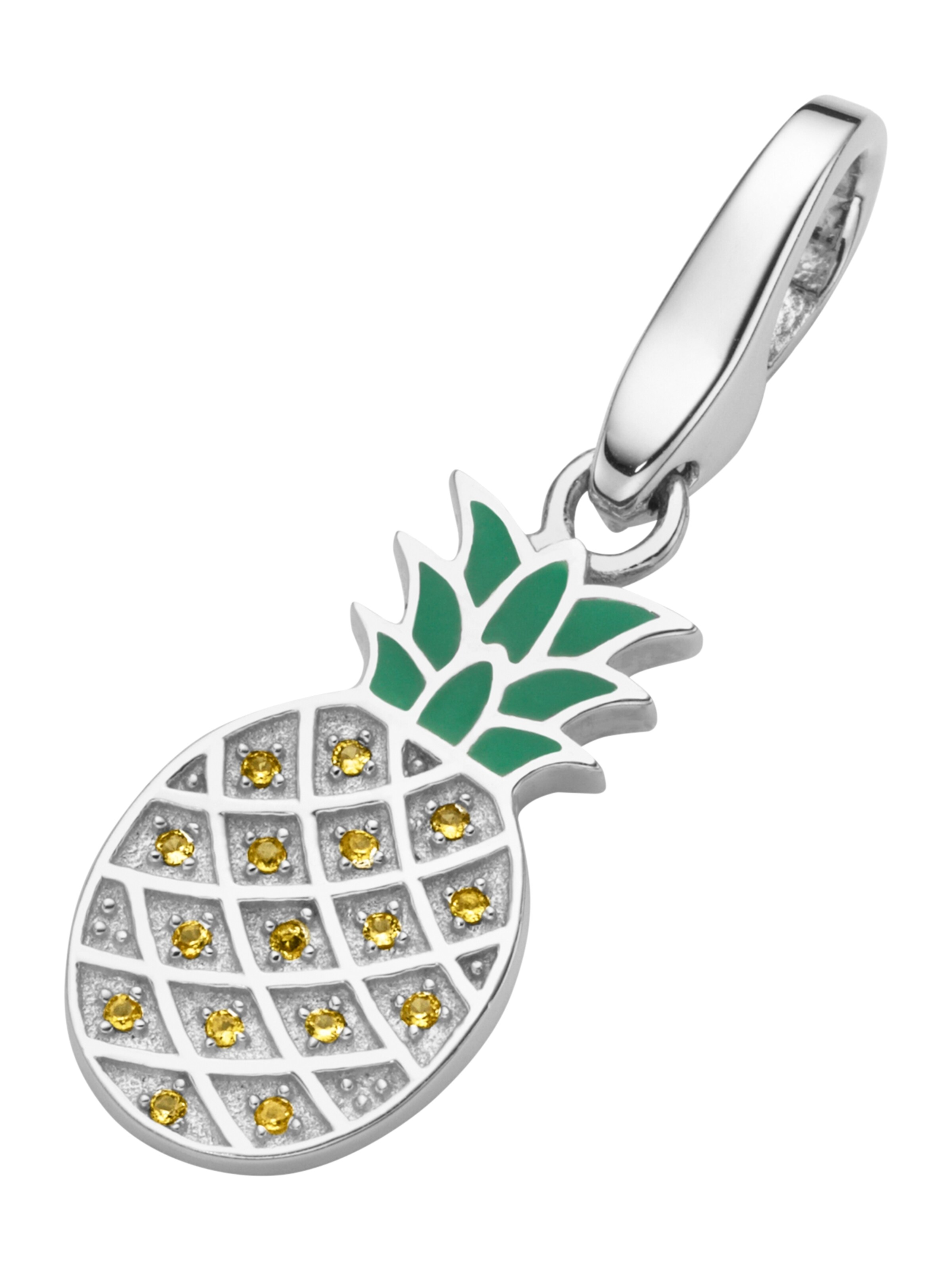 Giorgio Martello Milano - Atrelado em prata: frente