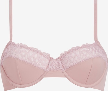 Calvin Klein Bra 'Demi' in Pink: front