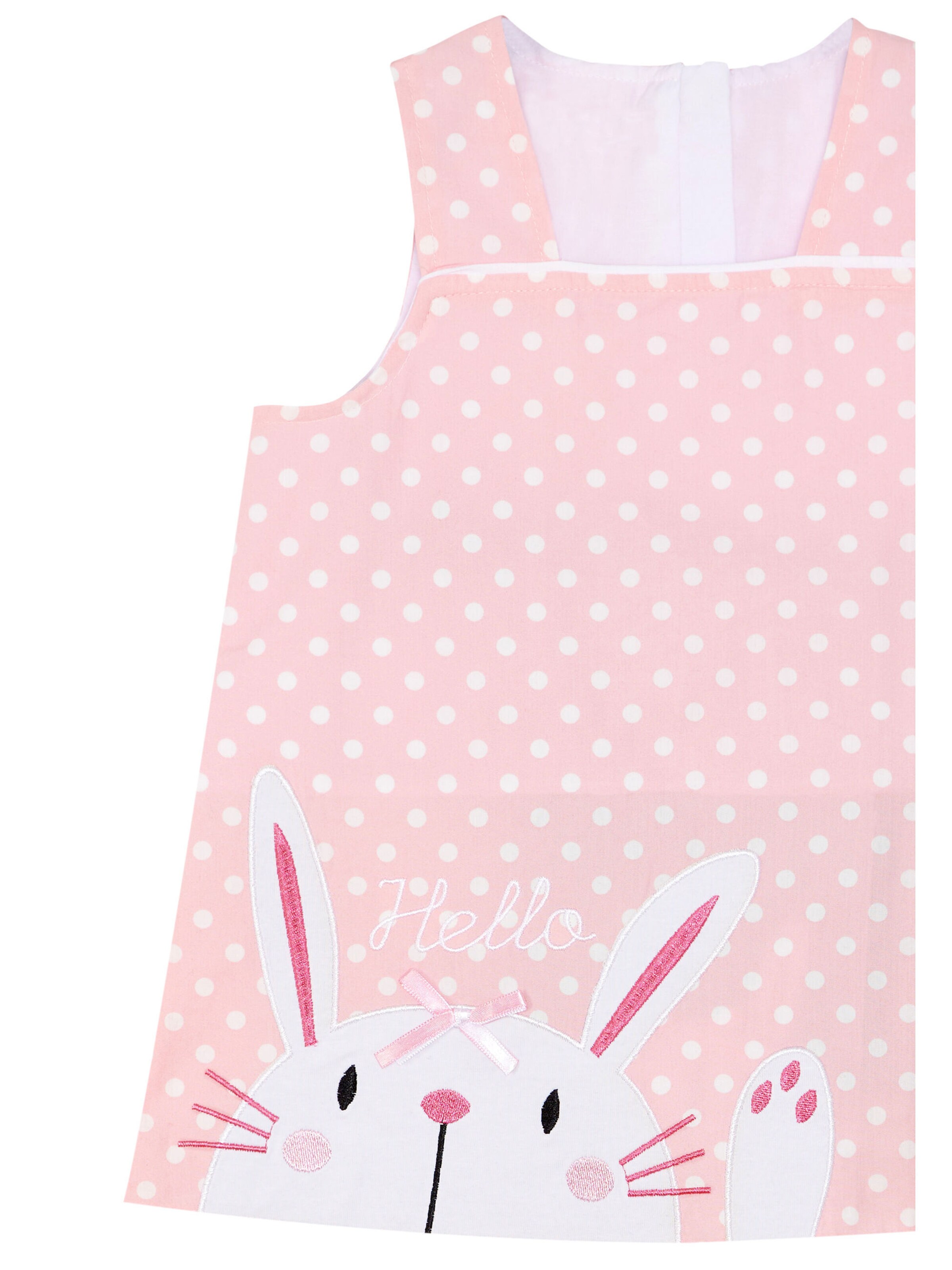 Denokids Set 'Hello Rabbit' in Pink