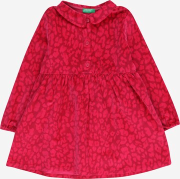 UNITED COLORS OF BENETTON Obleka | roza barva: sprednja stran