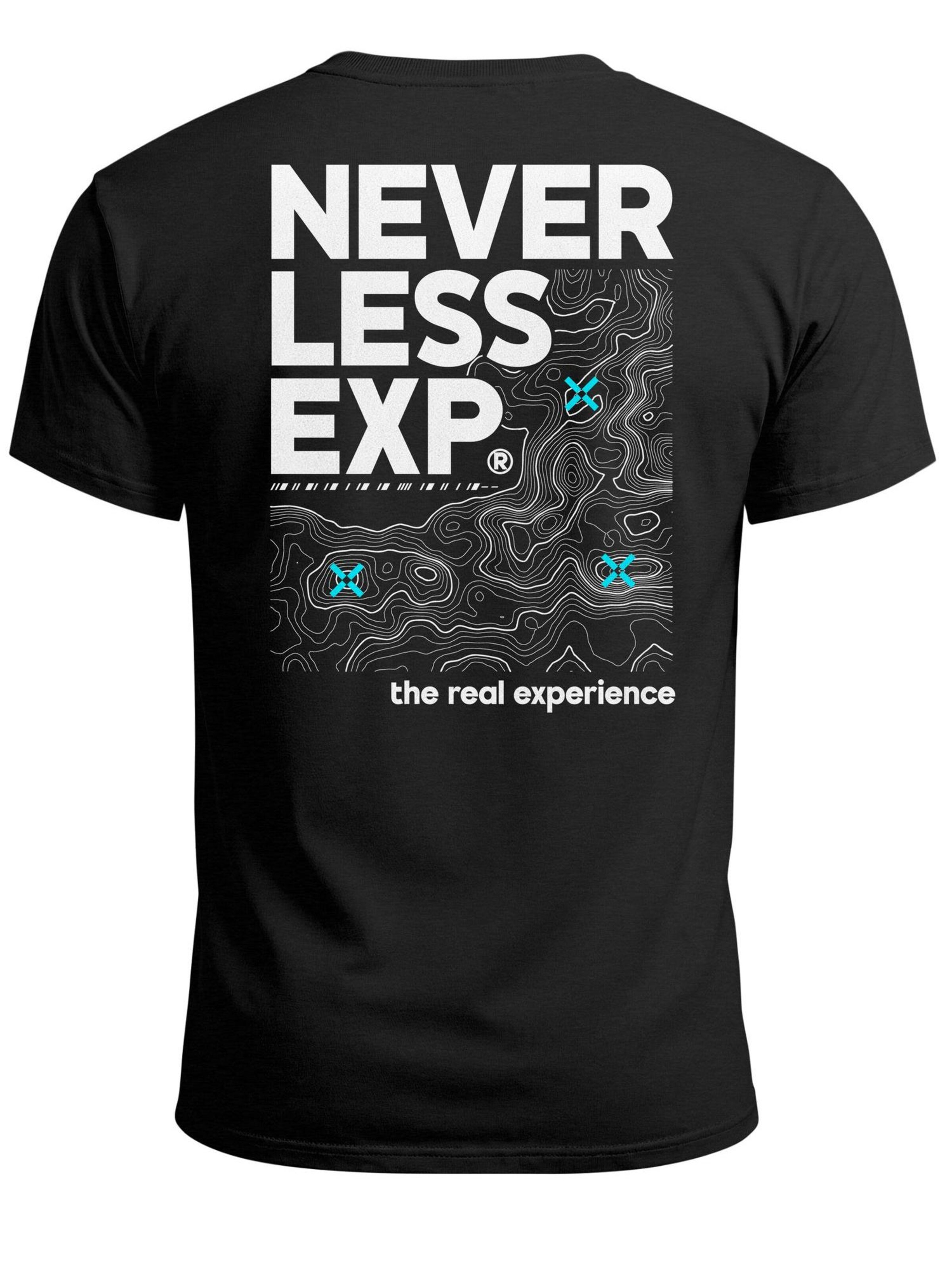 Neverless Shirt 'Expedition' in Black: front