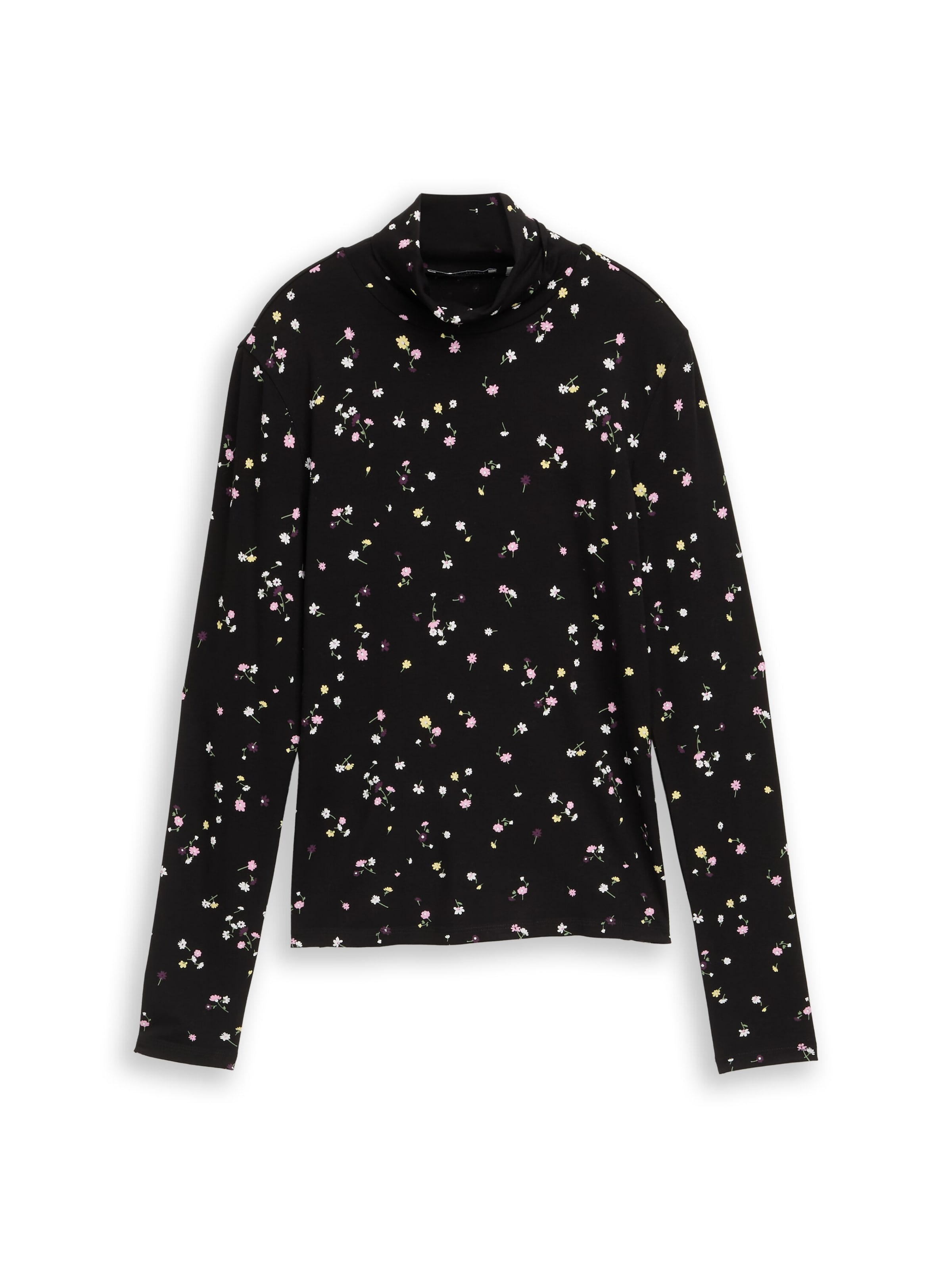 TOM TAILOR DENIM - Camiseta en negro: frente