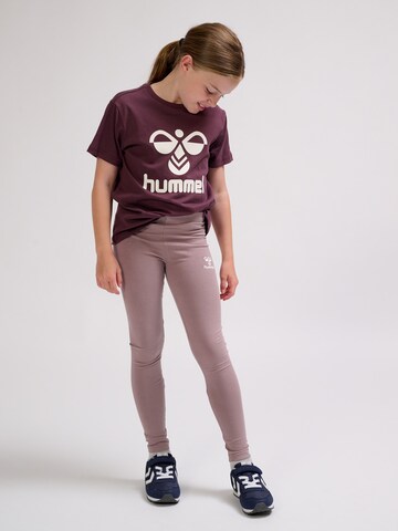 Hummel Skinny Leggings in Lila