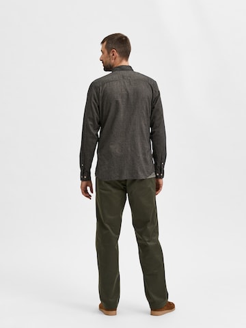 SELECTED HOMME - Ajuste estrecho Camisa en gris