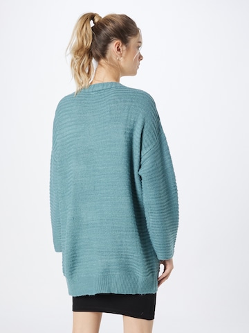 ABOUT YOU Knit Cardigan 'Theodora' in Green