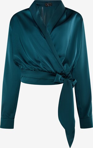 faina - Blusa en verde: frente