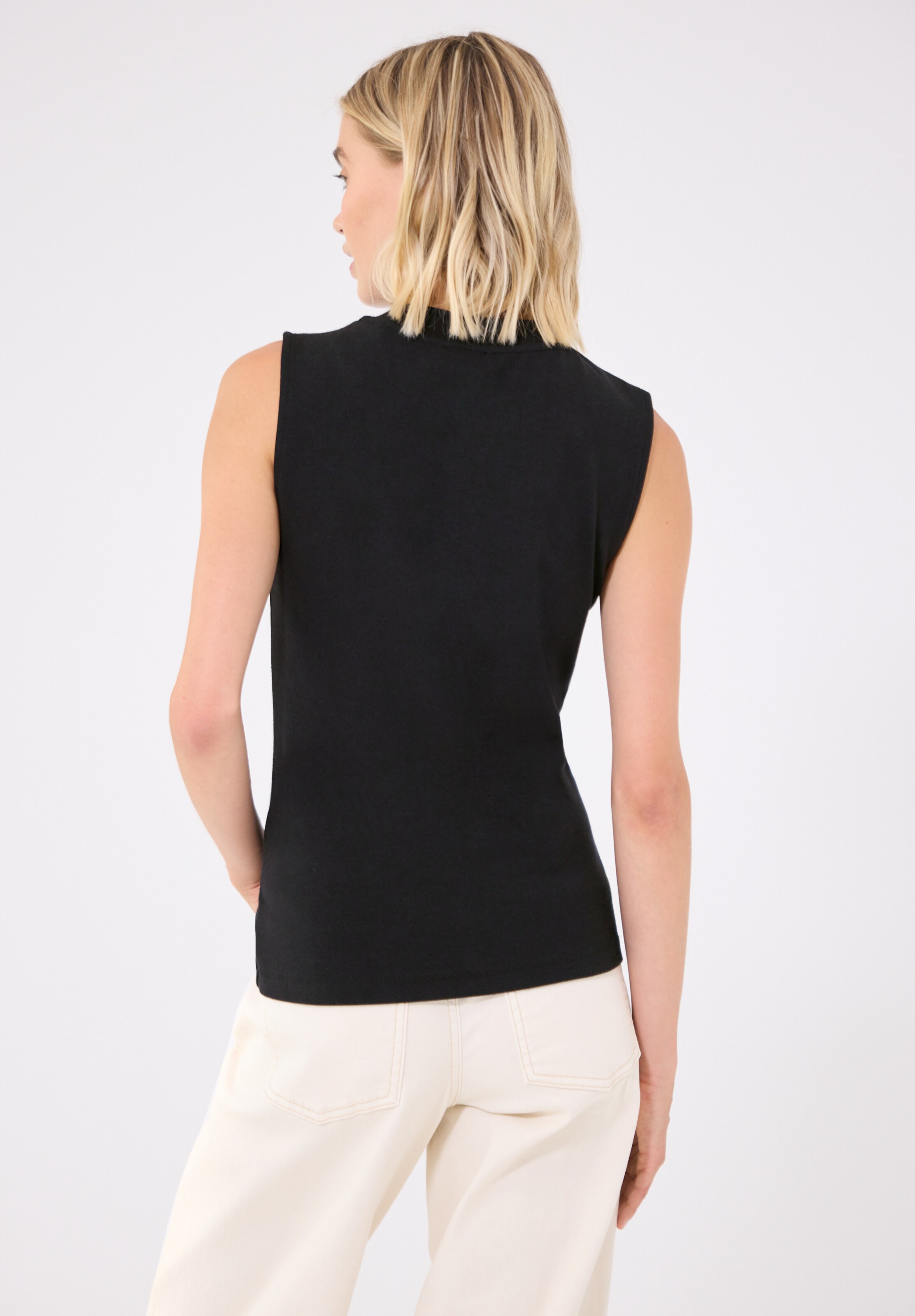 Street One Studio Top in Black