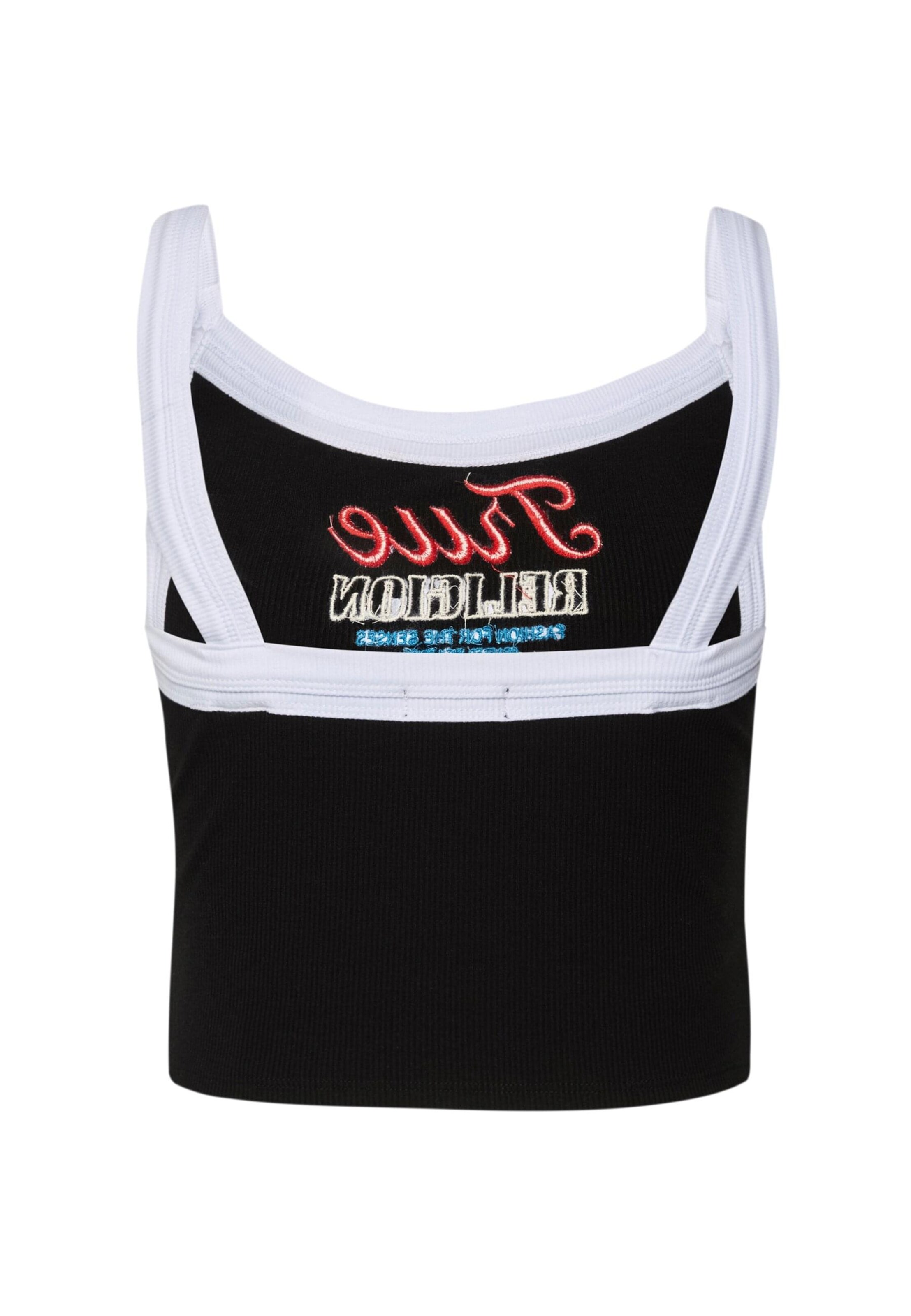 Top di True Religion in nero