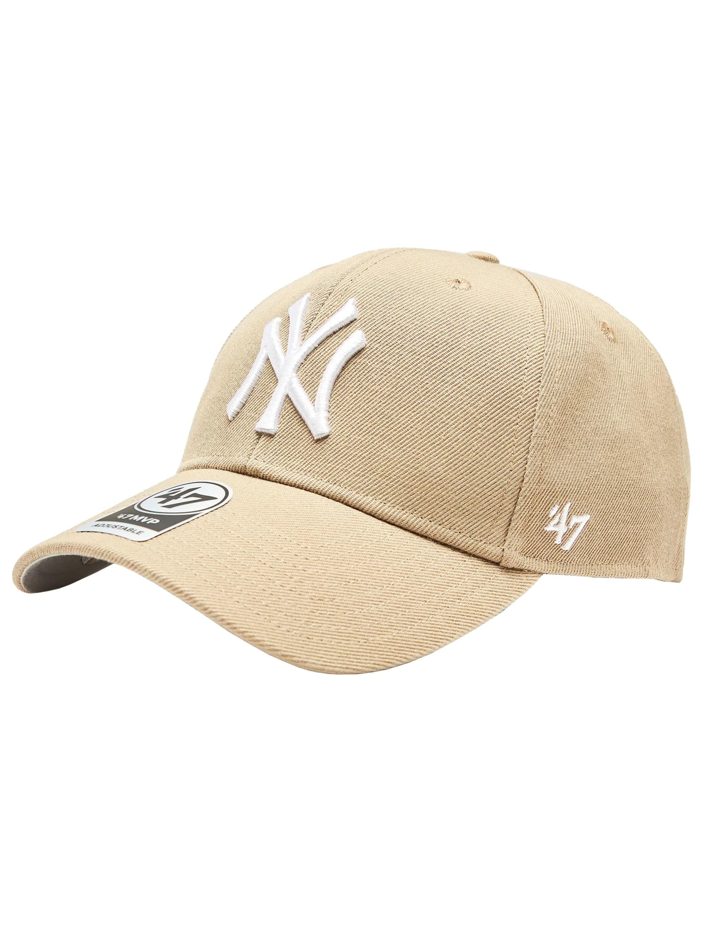 47 Casquette '47 Brand MLB New York Yankees Cap' en 54-64 en beige, Vue avec produit