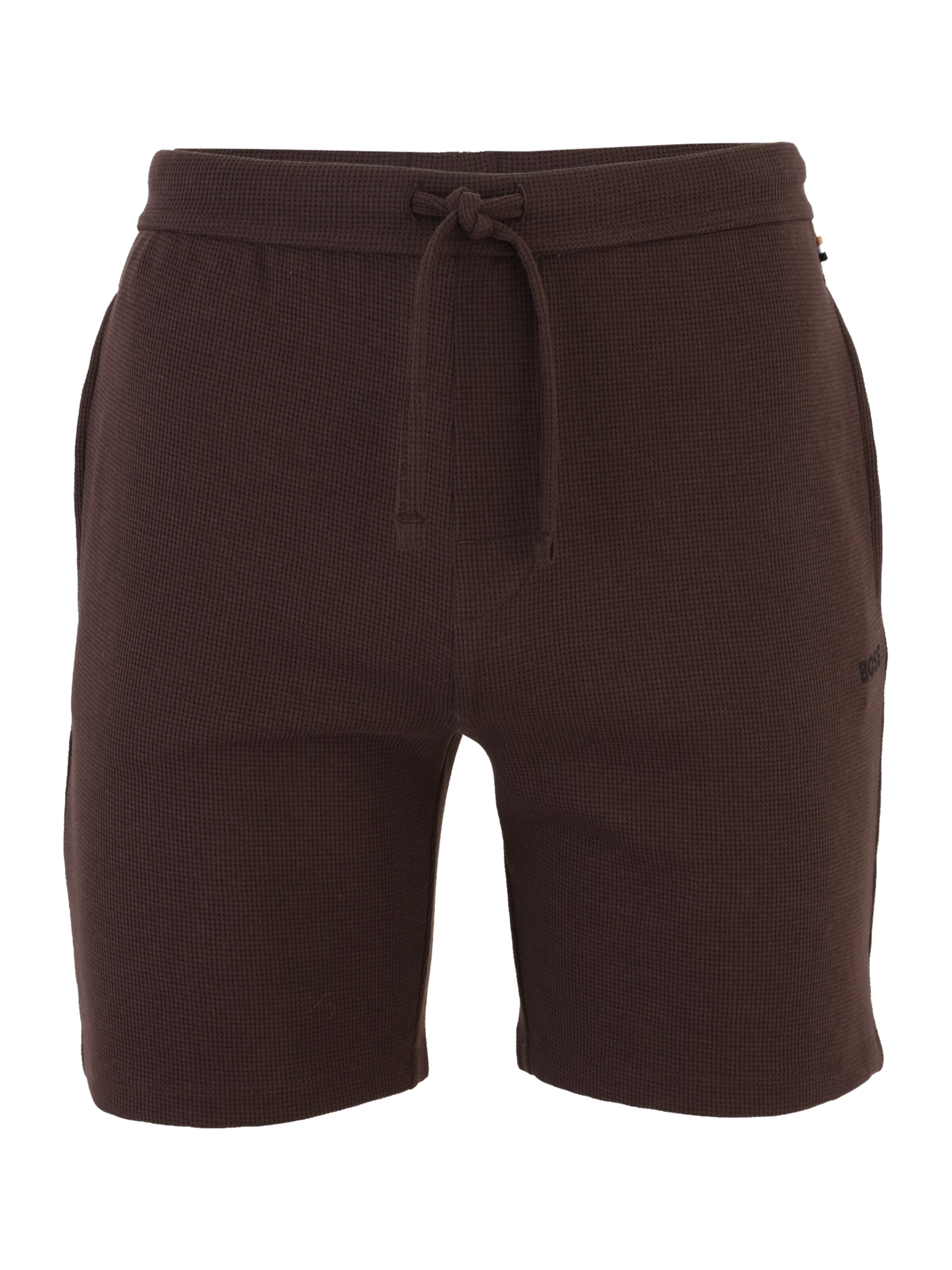 Pantalon de pyjama BOSS en marron : devant