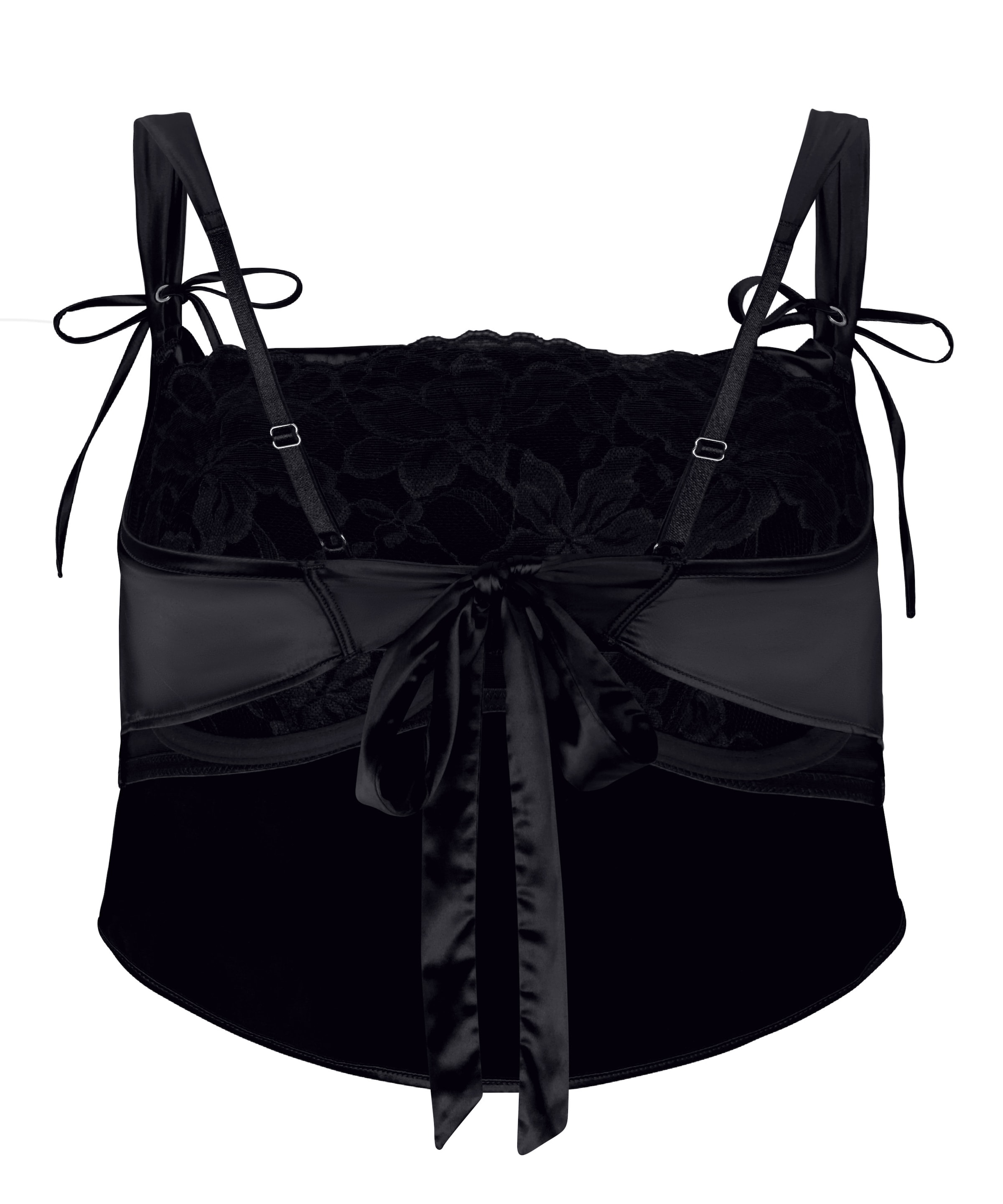 Hunkemöller T-shirt BH 'Viktoria' in Zwart