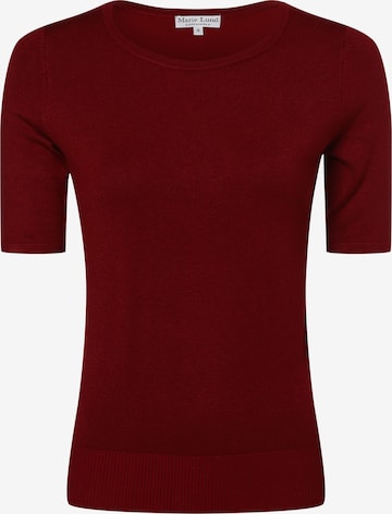 Marie Lund Sweater in Red: front