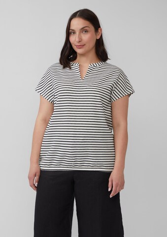 s.Oliver Shirt in Zwart: voorkant