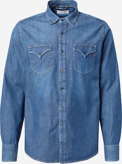 REPLAY Chemise en bleu, Vue avec produit