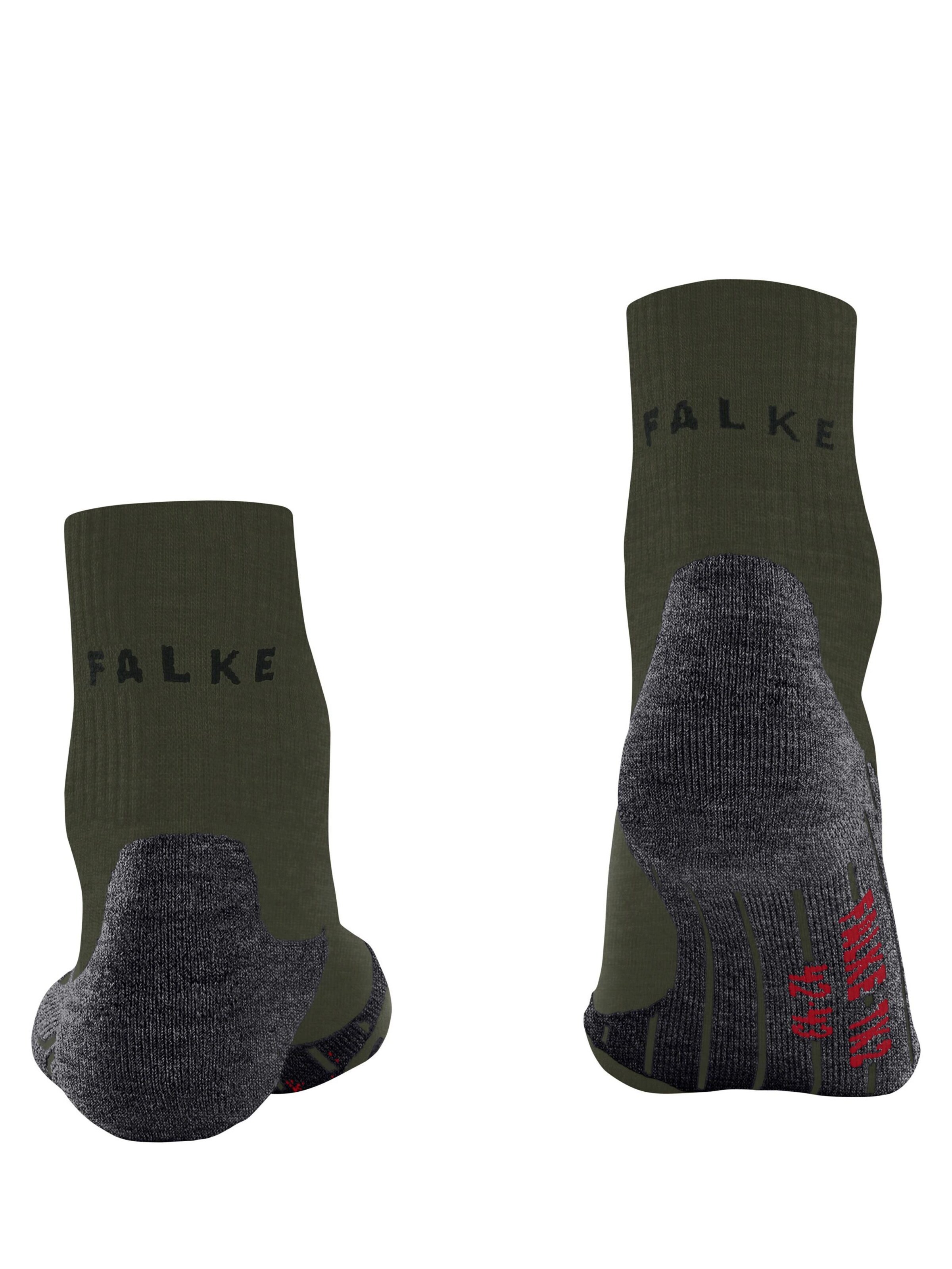 FALKE Sportsocken 'TK2 Explore Short'‌‌‌‌‌‌‌‌‌ in Grün