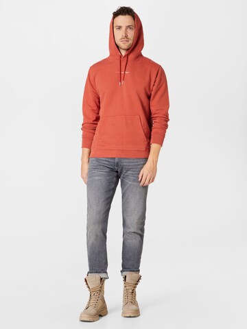 Pepe Jeans Collegepaita 'DAVID' värissä punainen