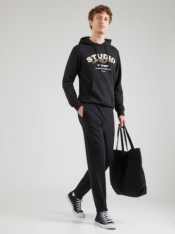 JACK & JONES Дънки Tapered Leg Панталон 'JPSTKANE' в сиво