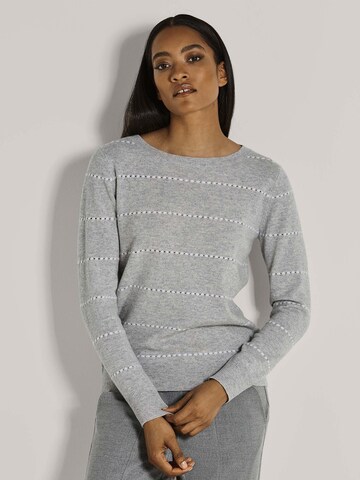 Pull-over MADELEINE en gris : devant