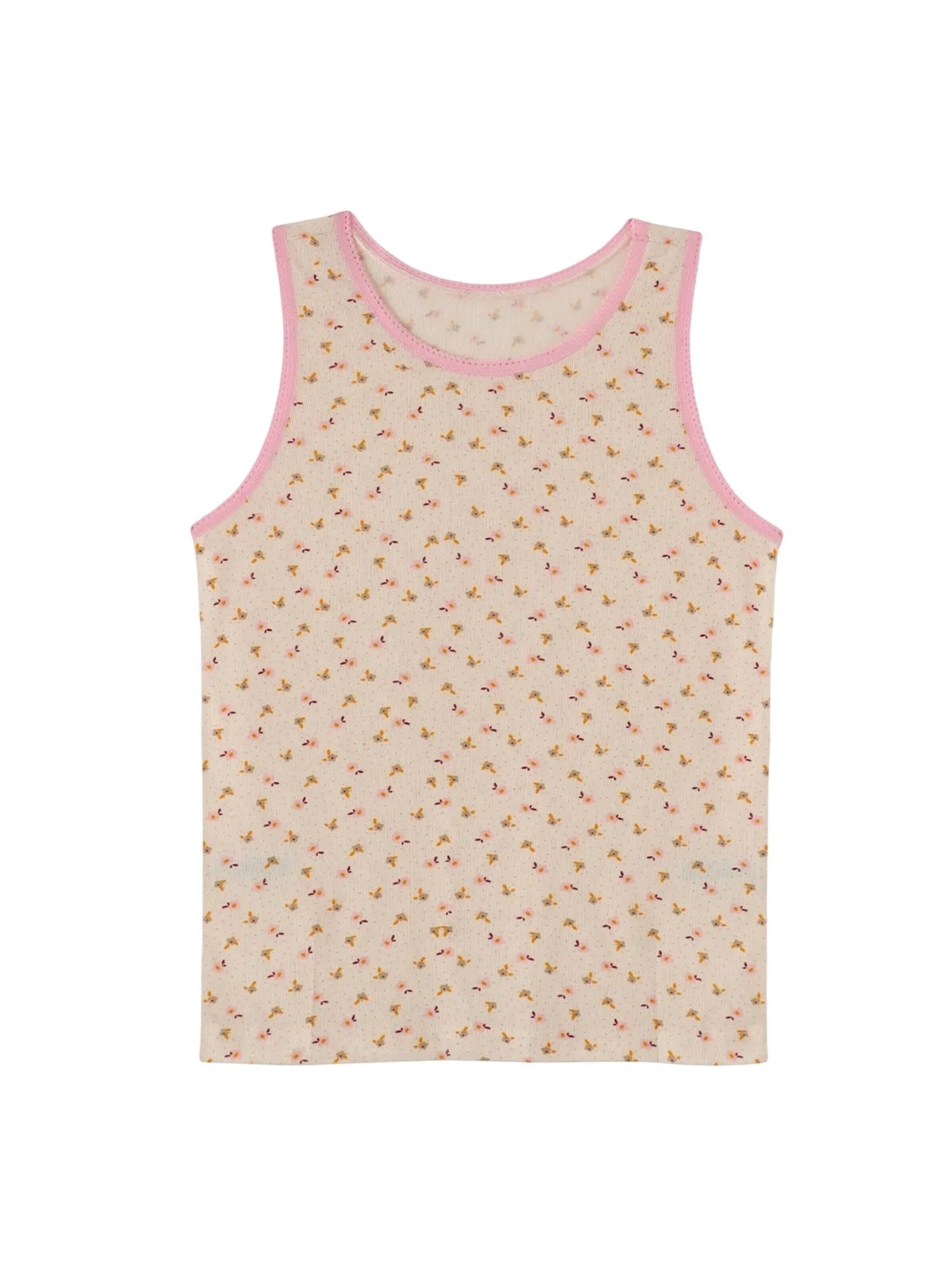 PentiTop 'PENTI Mädchen Flory Blumen-Top' - roza boja