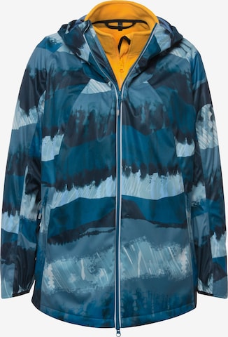 Ulla Popken Performance Jacket in Blue: front