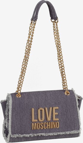 Love Moschino Shoulder Bag 'Icon 4317 ' in Blue: front