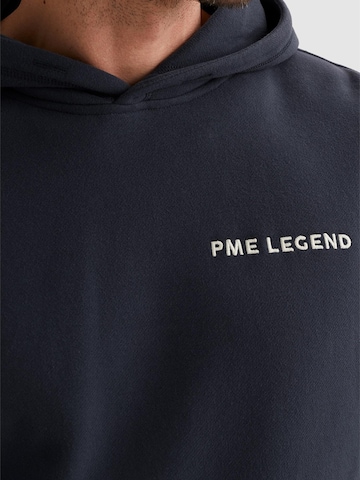 PME Legend Sweatshirt 'PME LEGEND - Hoodie with back artwork' in Blauw