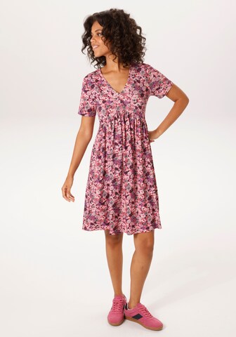 Aniston CASUAL Summer Dress in Purple: front