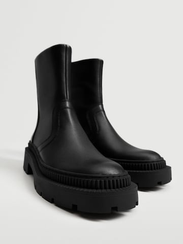 MANGO Boots 'Army' in Black